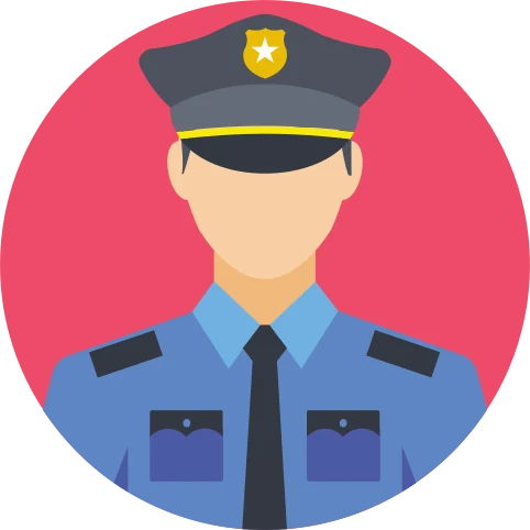 Ícone de policial